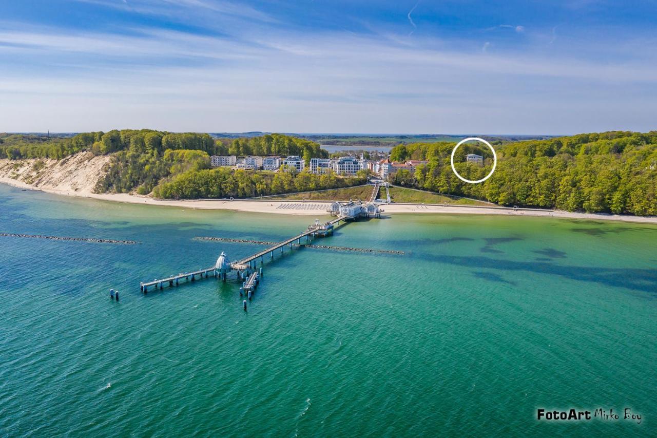 Residenz Seeblick Studio 2 Mit Balkon Sellin  Zewnętrze zdjęcie